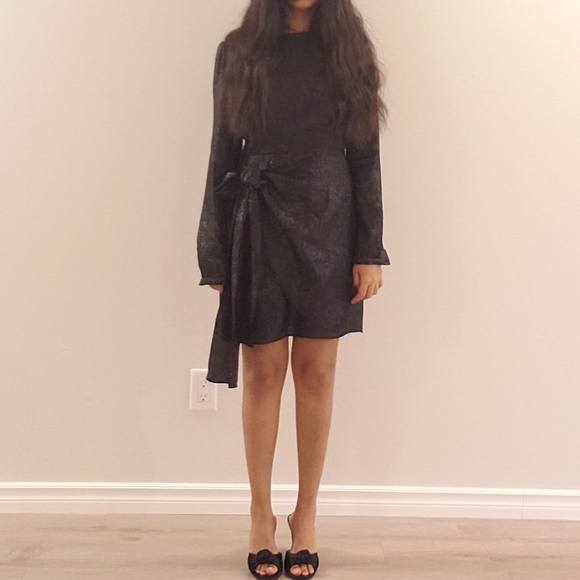 MICHAEL KORS Crew Neck Mini Dress - Picture 1 of 5